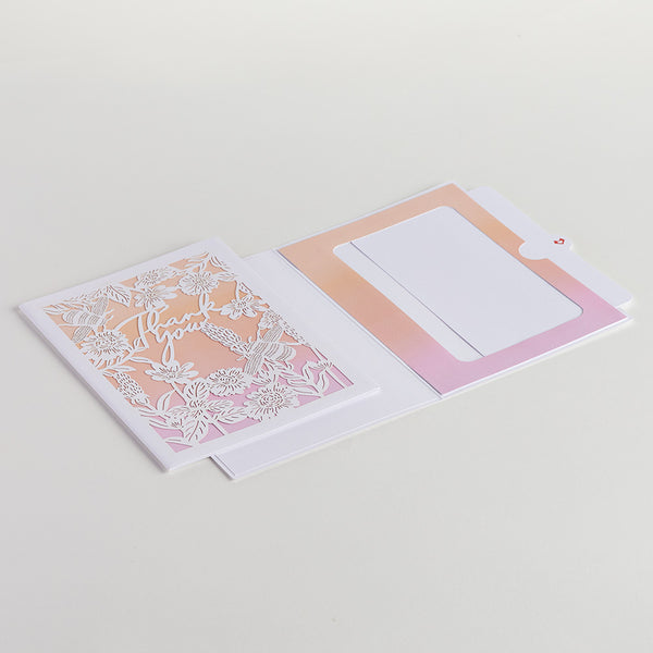 I Love Pop Bees Flora Thank You Card Pack (12-Pack): Lovepop Moments™ Card