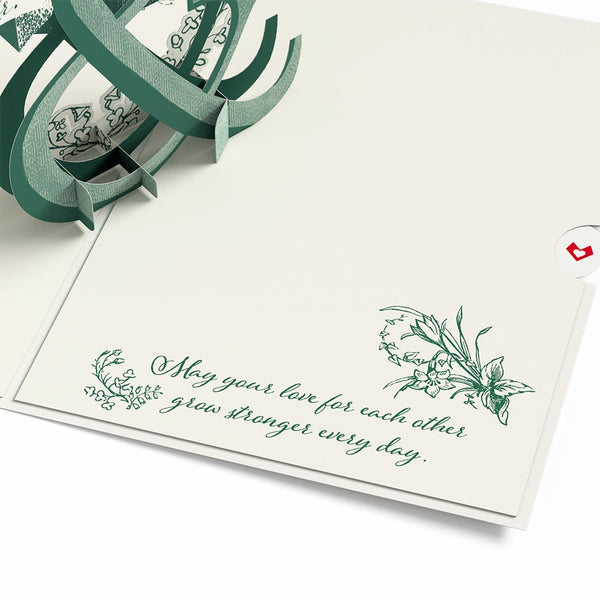 I Love Pop Better Together Mr. & Mr. Wedding Pop-Up Card