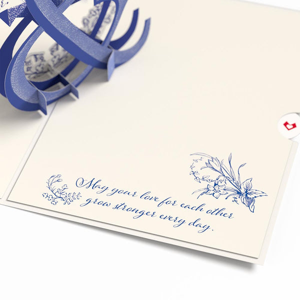 I Love Pop Better Together Mr. & Mrs. Wedding Pop-Up Card