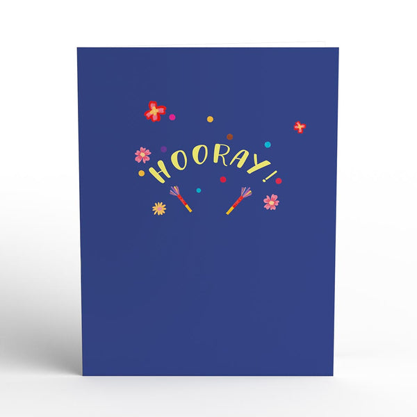 I Love Pop Big Congrats Flower Basket Paperpop Card®