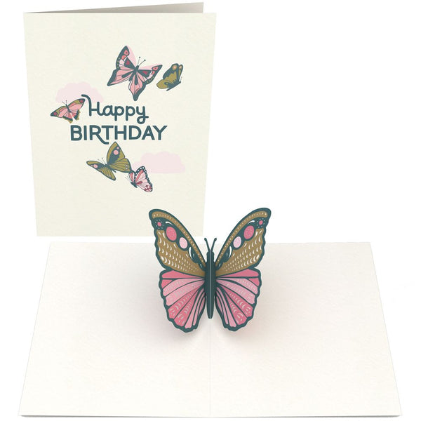 I Love Pop Birthday Garden Notecards (Assorted 4-Pack)