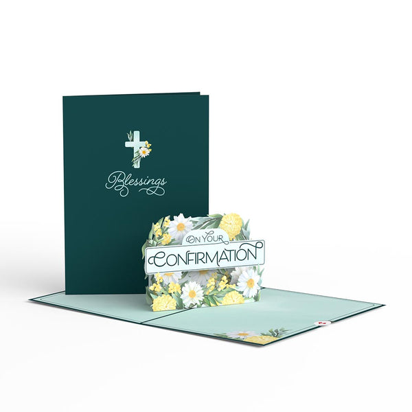 i love pop Blessings on Your Confirmation Pop-Up Card