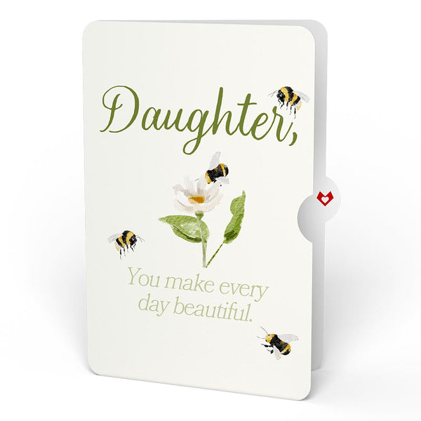I Love Pop Bloom Birthday Pop-Up Card And Sentiment Set For Daughter