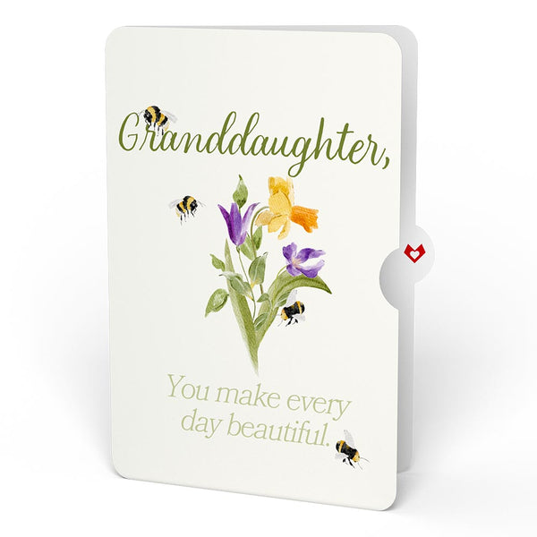 I Love Pop Bloom Birthday Pop-Up Card And Sentiment Set For Granddaughter