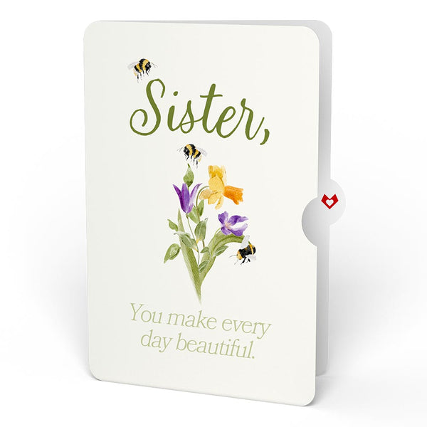 I Love Pop Bloom Birthday Pop-Up Card And Sentiment Set For Sister