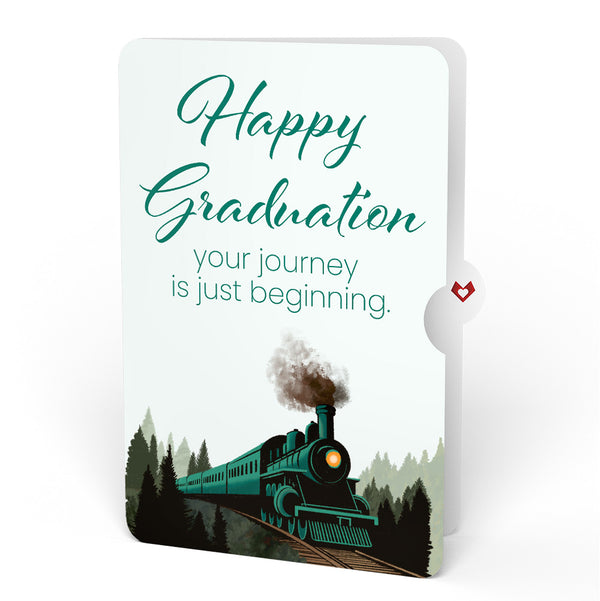 I Love Pop Classic Train Graduation Pop-Up Card And Sentiment Set