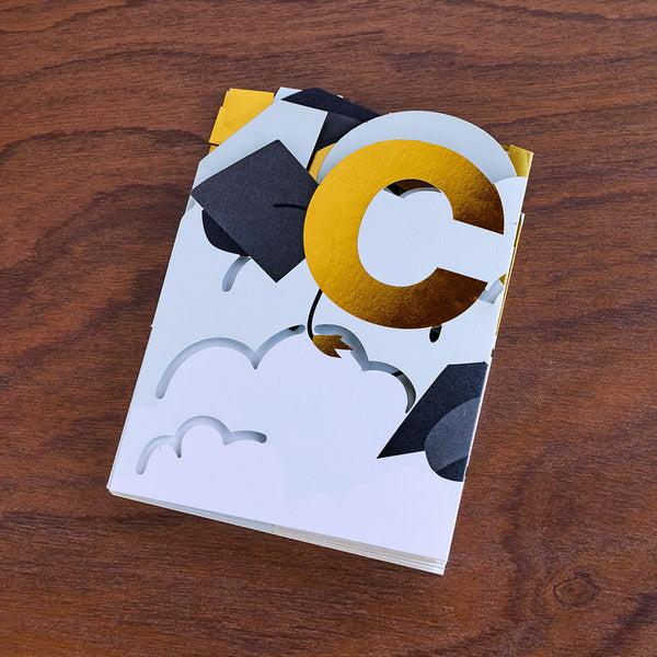 I Love Pop Congrats Grad Loooooong Card™ (Expands To 2 Feet)