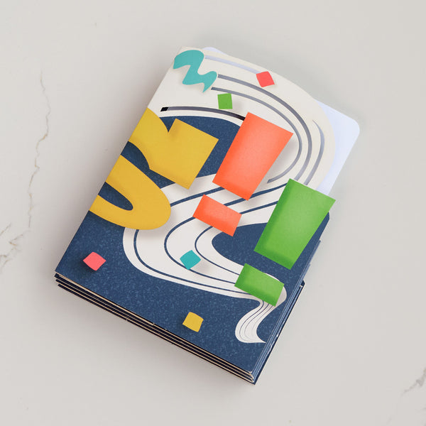 I Love Pop Congrats Loooooong Card™ (Expands To 2 Feet)