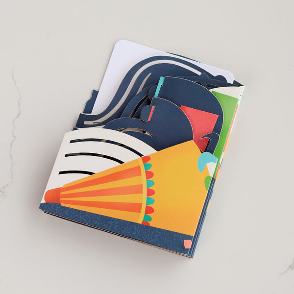 I Love Pop Congrats Loooooong Card™ (Expands To 2 Feet)