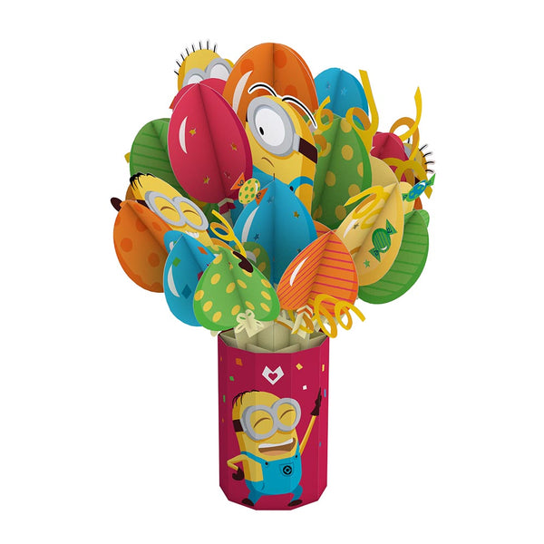 I Love Pop Despicable Me Minions Birthday Balloon Bouquet