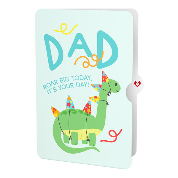 I Love Pop Dinosaurs Birthday Pop-Up Card And Sentiment Set For Dad