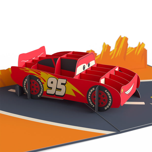I Love Pop Disney And Pixar Cars Lightning McQueen Kachow Birthday Pop-Up Card