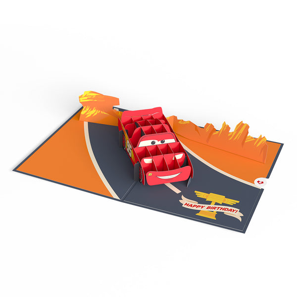 I Love Pop Disney And Pixar Cars Lightning McQueen Kachow Birthday Pop-Up Card