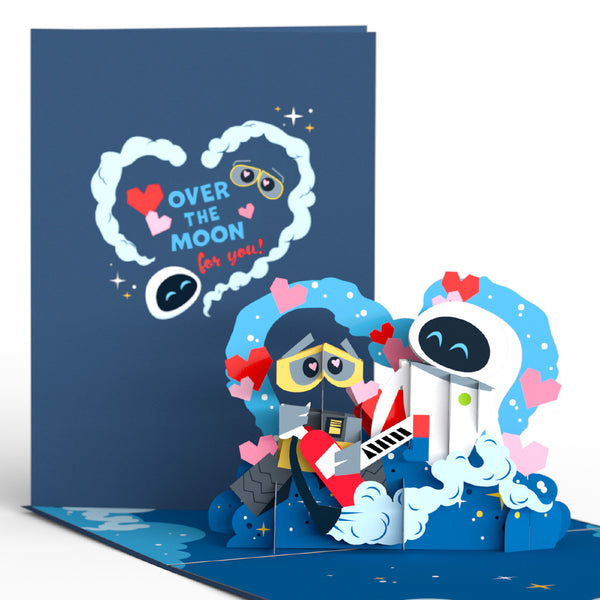 I Love Pop Disney And Pixar's WALL•E Over The Moon For You Pop-Up Card