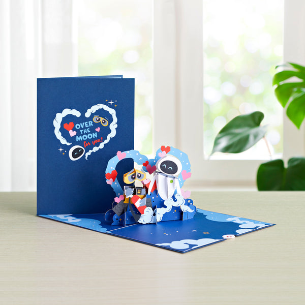 i love pop Disney and Pixar's WALL•E Over The Moon For You Pop-Up Card