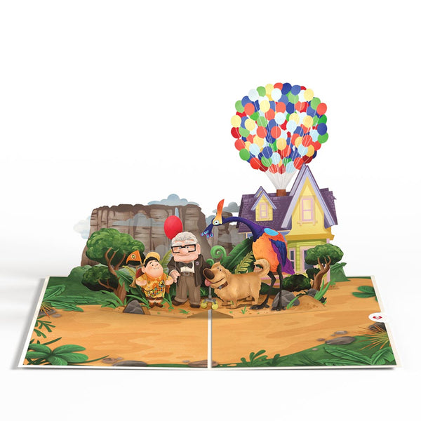 I Love Pop Disney And Pixar Up Birthday Adventures Pop-Up Card