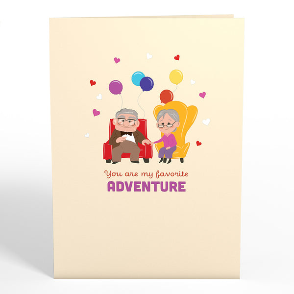 I Love Pop Disney And Pixar Up My Greatest Adventure Pop-Up Card