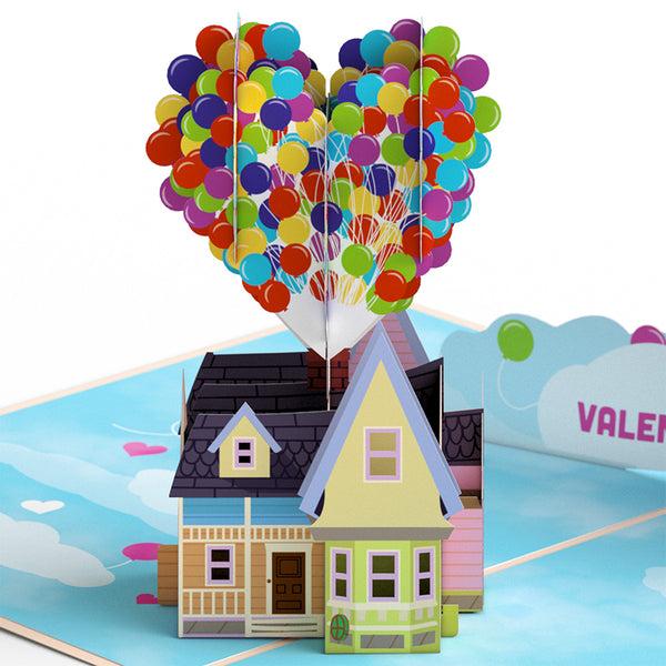 I Love Pop Disney And Pixar Up My Greatest Adventure Valentine Pop-Up Card