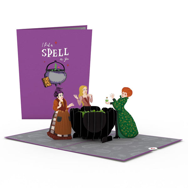 i love pop Disney Hocus Pocus I Put a Spell on You Pop-Up Card