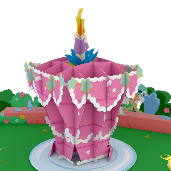 I Love Pop Disney's Alice In Wonderland Merry Unbirthday Pop-Up Card