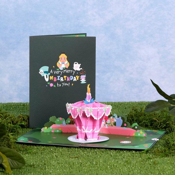 i love pop Disney's Alice in Wonderland Merry Unbirthday Pop-Up Card