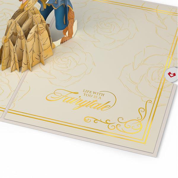 I Love Pop Disney's Beauty And The Beast Enchanted Love Pop-Up Card