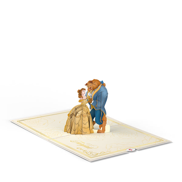 I Love Pop Disney's Beauty And The Beast Enchanted Love Pop-Up Card
