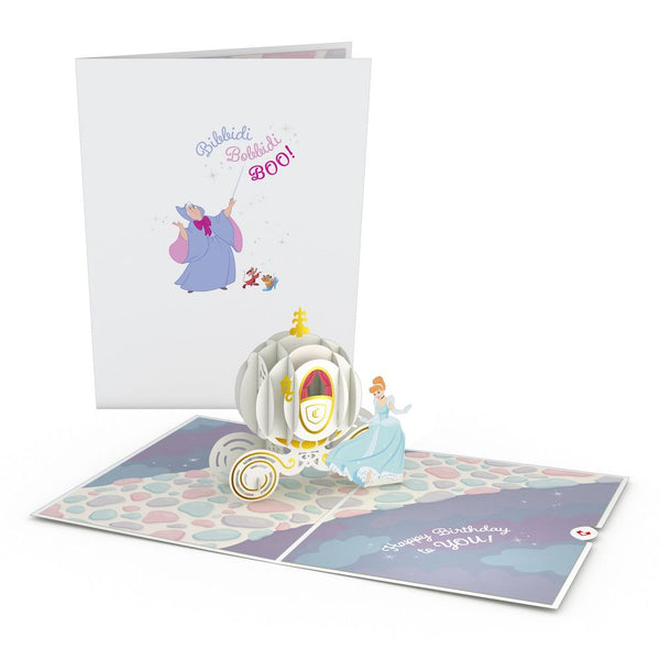 i love pop Disney's Cinderella Birthday Pop-Up Card