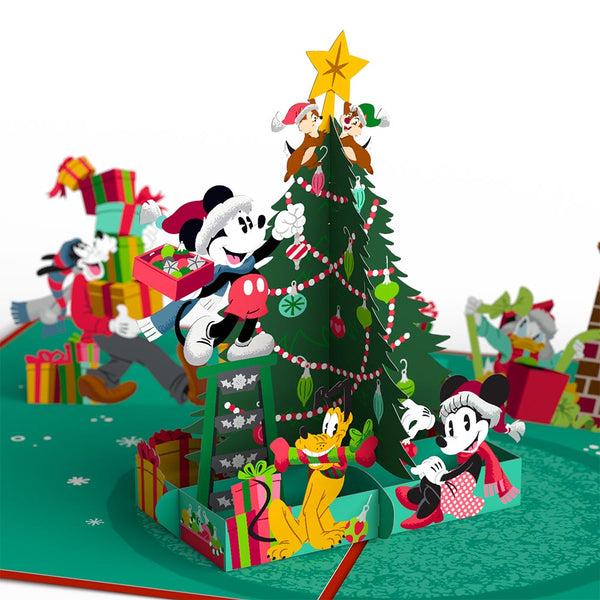 I Love Pop Disney's Mickey & Friends - Festive Cheer Pop-Up Card