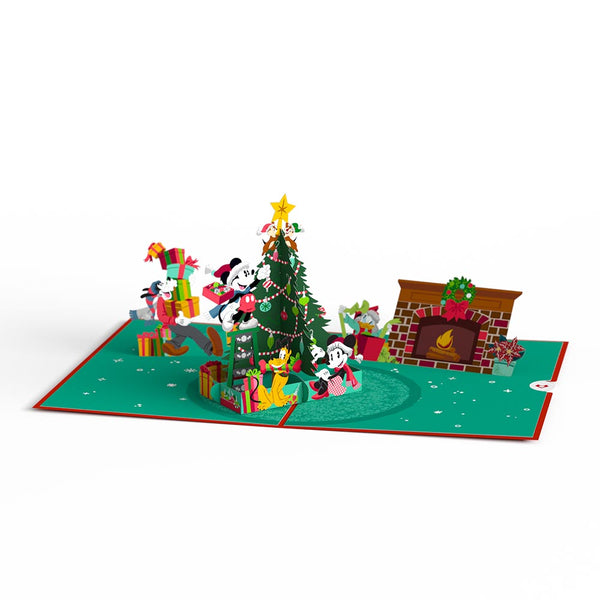 I Love Pop Disney's Mickey & Friends - Festive Cheer Pop-Up Card