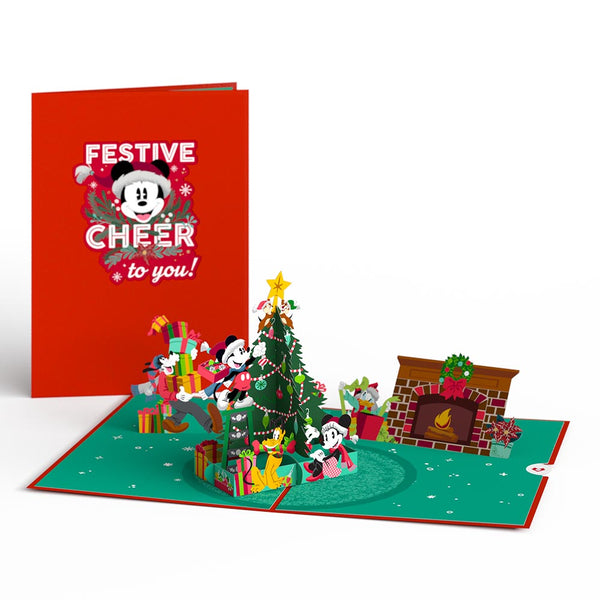 i love pop Disney's Mickey & Friends - Festive Cheer Pop-Up Card