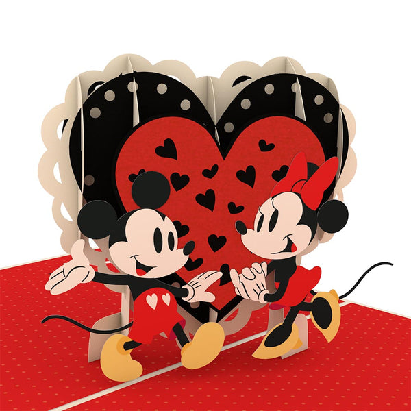I Love Pop Disney's Mickey & Minnie Everything Is Better With You Pop-Up Card