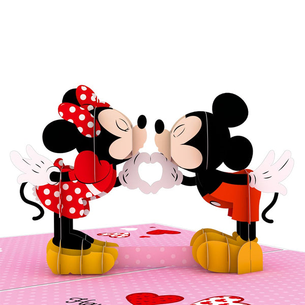 I Love Pop Disney's Mickey & Minnie Love You Lots Pop-Up Card