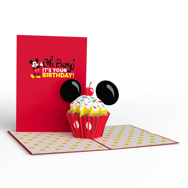 i love pop Disney's Mickey Mouse Oh Boy Birthday Pop-Up Card