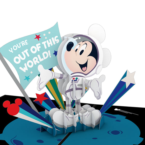 I Love Pop Disney's Mickey Mouse: Out Of This World Dad Pop-Up Card