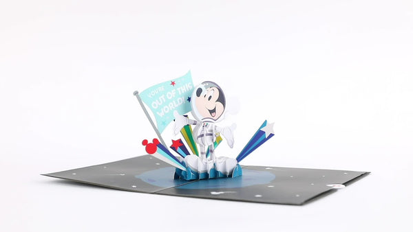 I Love Pop Disney's Mickey Mouse: Out Of This World Dad Pop-Up Card