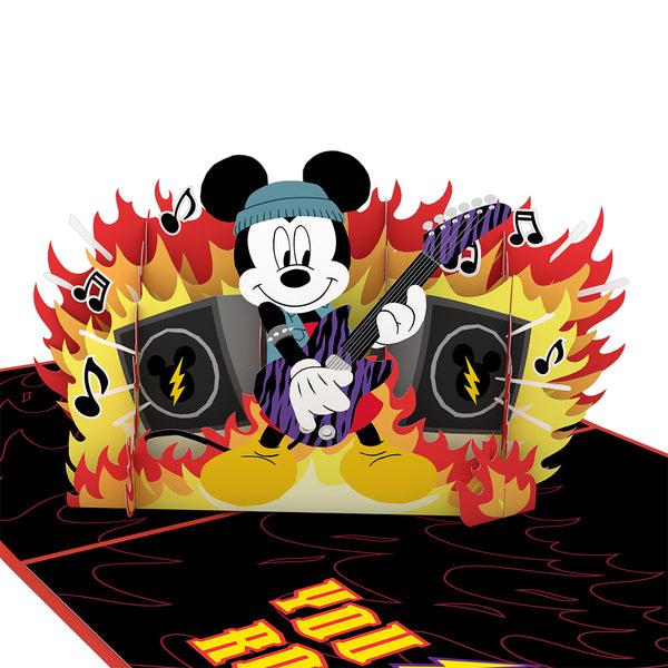 I Love Pop Disney's Mickey Mouse You Rock Pop-Up Card