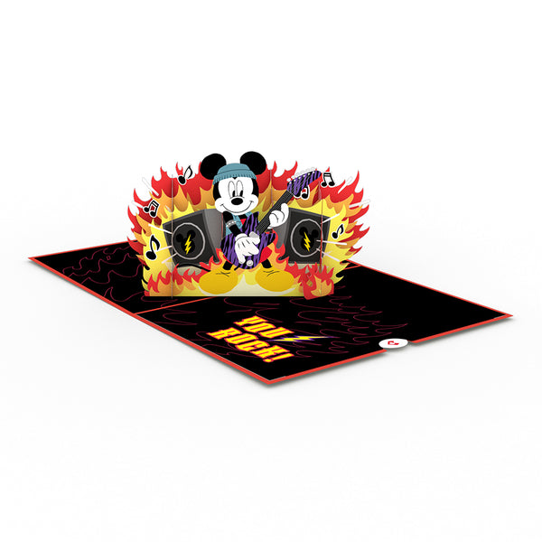 I Love Pop Disney's Mickey Mouse You Rock Pop-Up Card