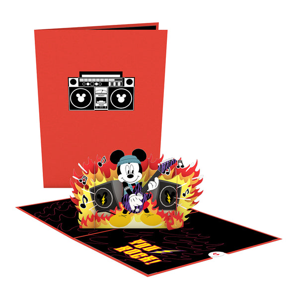 i love pop Disney's Mickey Mouse You Rock Pop-Up Card