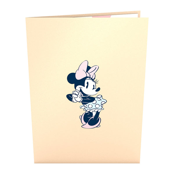 I Love Pop Disney's Minnie Mouse Birthday Cake Pop-Up Card