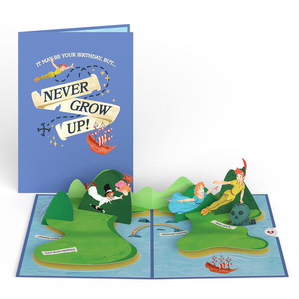 I Love Pop Disney's Peter Pan Neverland Birthday Pop-Up Card