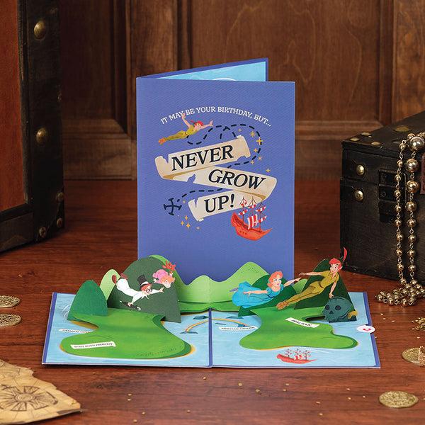 i love pop Disney's Peter Pan Neverland Birthday Pop-Up Card