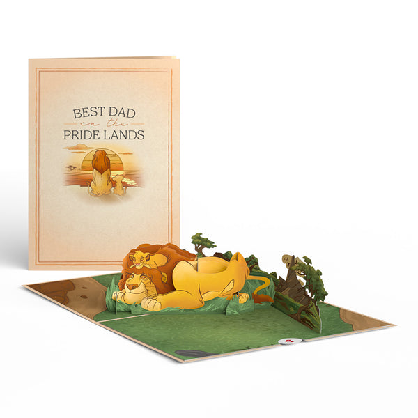 i love pop Disney's The Lion King Best Dad in the Pride Lands Pop-Up Card