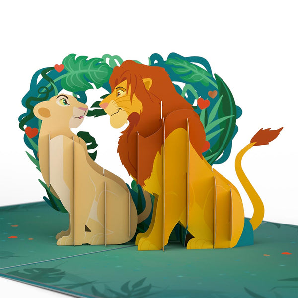 I Love Pop Disney's The Lion King Feel The Love Pop-Up Card