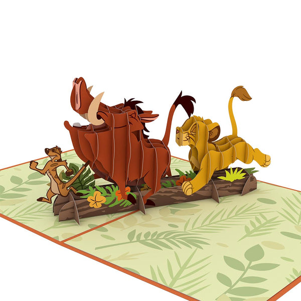 I Love Pop Disney's The Lion King Wild Birthday Pop-Up Card