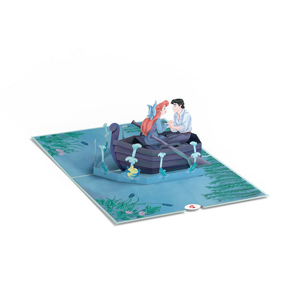 I Love Pop Disney's The Little Mermaid Ariel & Prince Eric Pop-Up Card