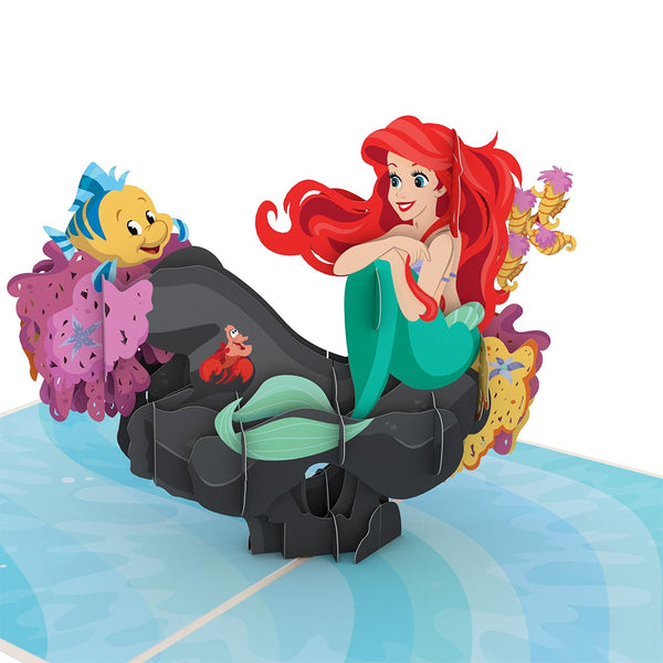 I Love Pop Disney's The Little Mermaid Birthday Pop-Up Card