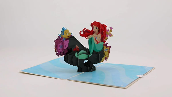 I Love Pop Disney's The Little Mermaid Birthday Pop-Up Card