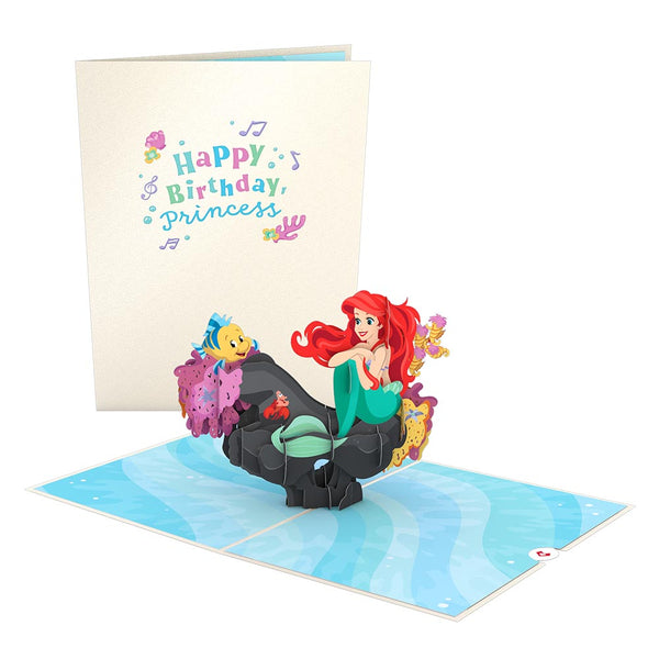 i love pop Disney's The Little Mermaid Birthday Pop-Up Card