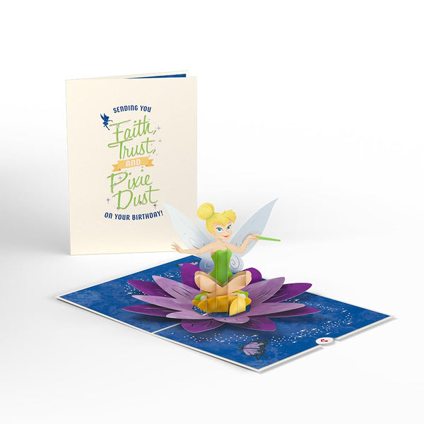 I Love Pop Disney's Tinker Bell Pixie Dust Birthday Pop-Up Card